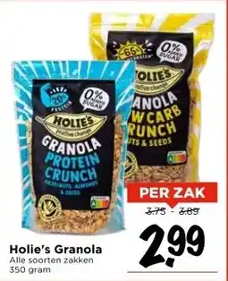 Vomar Voordeelmarkt Holie's Granola aanbieding