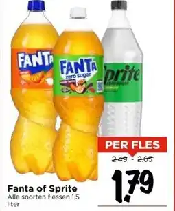 Vomar Voordeelmarkt Fanta of Sprite aanbieding