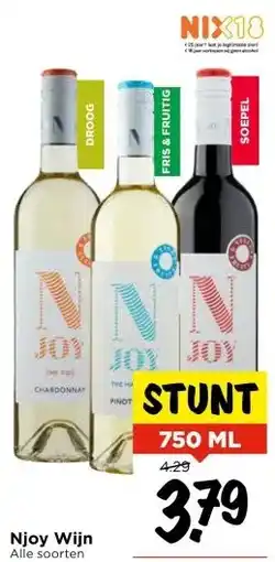 Vomar Voordeelmarkt Njoy Wijn aanbieding