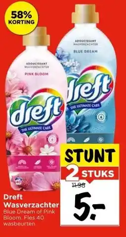 Vomar Voordeelmarkt Dreft Wasverzachter aanbieding
