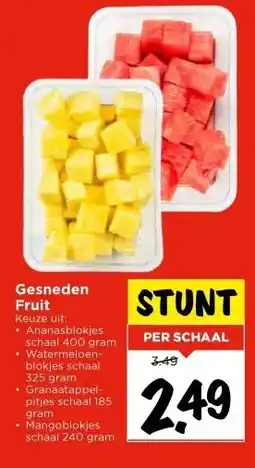 Vomar Voordeelmarkt Gesneden Fruit aanbieding