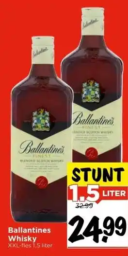Vomar Voordeelmarkt Ballantines Whisky aanbieding