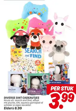 Dekamarkt Diverse sint cadeautjes aanbieding