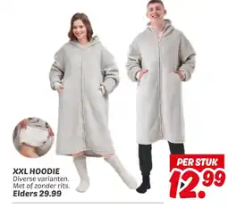 Dekamarkt XXL hoodie aanbieding