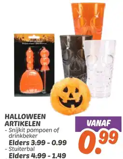 Dekamarkt Halloween artikelen aanbieding