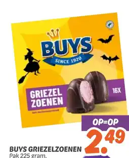 Dekamarkt Buys griezelzoenen aanbieding