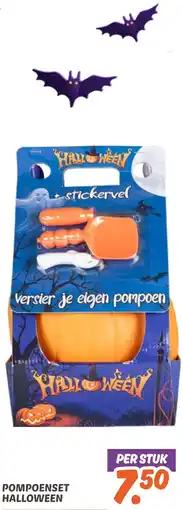 Dekamarkt Pompoenset halloween aanbieding