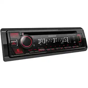 Amazon Kenwood KDC-BT740DAB autoradio – cd, Bluetooth, DAB+, USB, AUX – 4×50 W – handsfree aanbieding