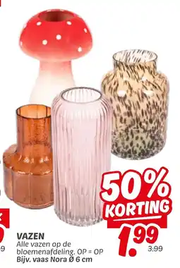 Dekamarkt Vazen aanbieding