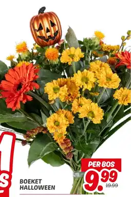 Dekamarkt Boeket halloween aanbieding