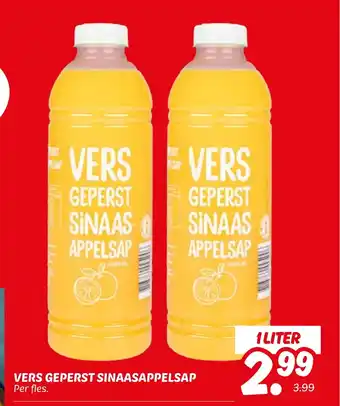 Dekamarkt Vers geperst sinaasappelsap aanbieding