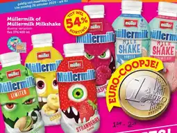 Coop Müllermilk of Müllermilk Milkshake aanbieding