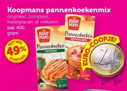 Coop Koopmans pannenkoekenmix aanbieding