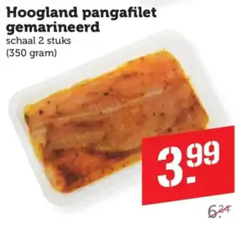 Coop Hoogland pangafilet gemarineerd aanbieding