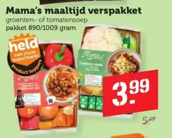 Coop Mama's maaltijd verspakket aanbieding