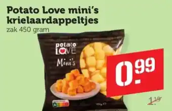 Coop Potato Love mini's krielaardappeltjes aanbieding