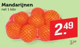 Coop Mandarijnen aanbieding