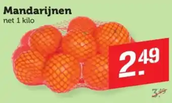 Coop Mandarijnen aanbieding