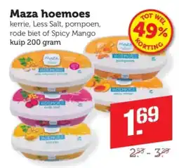 Coop Maza hoemoes aanbieding