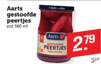 Coop Aarts gestoofde peertjes aanbieding
