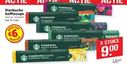 Coop Starbucks koffiecups aanbieding