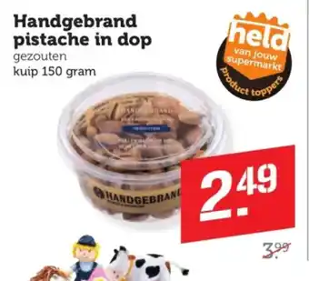 Coop Handgebrand pistache in dop aanbieding