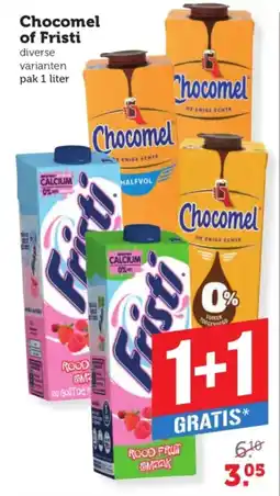 Coop Chocomel of Fristi aanbieding