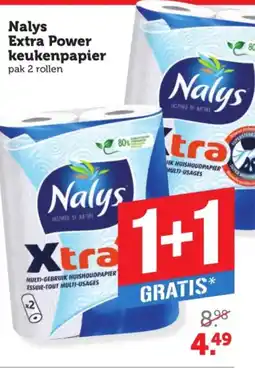 Coop Nalys Extra Power keukenpapier aanbieding