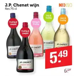Coop J.P. Chenet wijn aanbieding