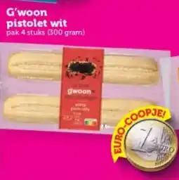 Coop G'woon pistolet wit aanbieding