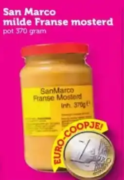 Coop San Marco milde Franse mosterd aanbieding