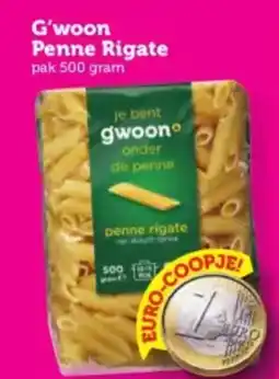 Coop G'woon Penne Rigate aanbieding