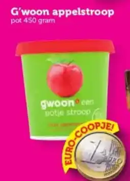 Coop G'woon appelstroop aanbieding