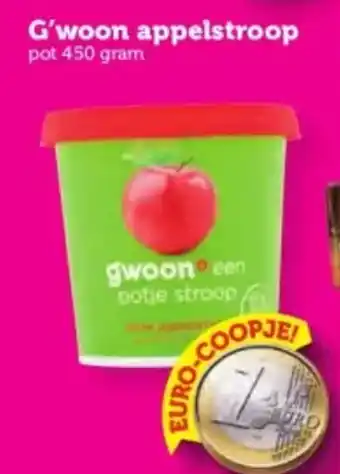 Coop G'woon appelstroop aanbieding