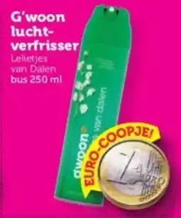 Coop G'woon lucht verfrisser aanbieding