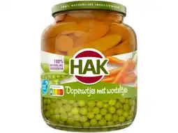 Hoogvliet Hak Doperwtjes & worteltjes extra fijn aanbieding