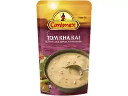 Hoogvliet Conimex Tom Kha kai soep aanbieding