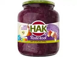 Hoogvliet Hak Rode kool met stukjes appel aanbieding