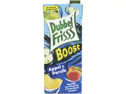 Hoogvliet Dubbelfrisss Boost appel perzik aanbieding
