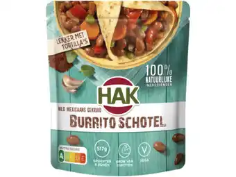 Hoogvliet Hak Burritoschotel aanbieding