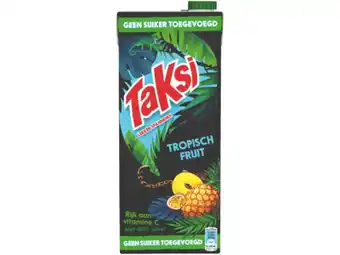 Hoogvliet Taksi Tropisch fruit geen suiker toegevoegd aanbieding