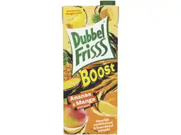 Hoogvliet Dubbelfrisss Boost ananas mango aanbieding
