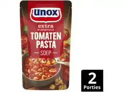 Hoogvliet Unox Extra Rijkgevuld Soep In Zak Tomatensoep aanbieding
