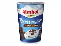Hoogvliet Almhof Roomyoghurt stracciatella aanbieding