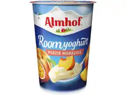 Hoogvliet Almhof Roomyoghurt maracuja perzik aanbieding