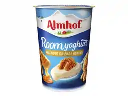 Hoogvliet Almhof Roomyoghurt walnoot honing aanbieding