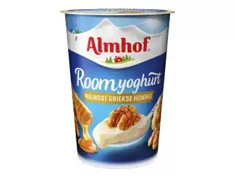 Hoogvliet Almhof Roomyoghurt walnoot honing aanbieding