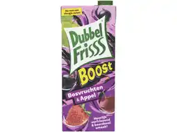 Hoogvliet Dubbelfrisss Boost bosvruchten appel aanbieding