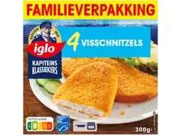 Hoogvliet Iglo Klassiekers visschnitzels aanbieding