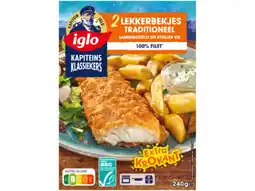 Hoogvliet Iglo Kapiteins Klassiekers lekkerbekjes aanbieding